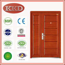 Высококачественные стальные древесины бронированный безопасности двери JKD-G206